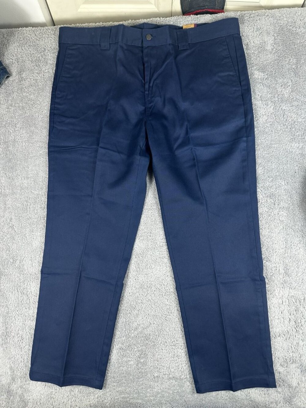 Brahma Men's Work Tough Pants Relaxed Fit Navy Blue Durable Workwear 44